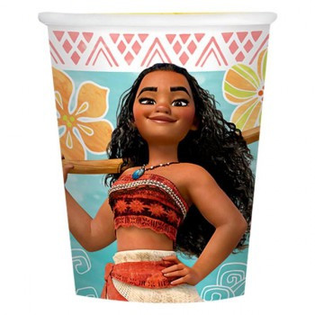 Moana Paper Cups 266ml 8pk